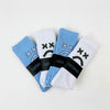 Clutterminds - Hope Socks in Blue and White - Support Mental Health Awareness Apparel